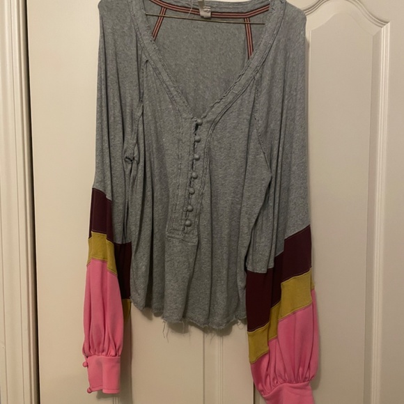 Free People Long Sleeve Shirt - Picture 2 of 2